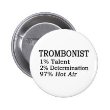 Air chaud de Trombonistt Pin's