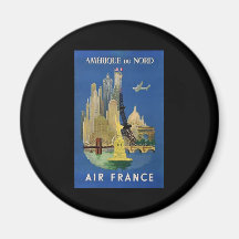 Air France AMERIQUE DU NORD Aimants