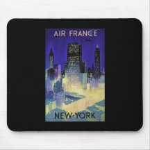 Air France New York Tapis De Souris