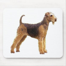 Airedale Terrier Tapis De Souris
