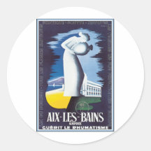 Aix-les-Bains la Savoie Adhésifs Ronds