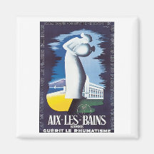 Aix-les-Bains la Savoie Magnets Pour Réfrigérateur