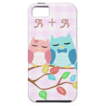 ajouter mignons de hibou de vecteur de bande dessi coque iPhone 5 Case-Mate