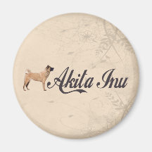 Akita Inu Aimants