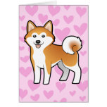 Akita Inu/amour de Shiba Inu Carte