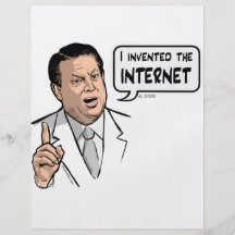 Al Gore, j'ai inventé l'Internet Prospectus En Couleur