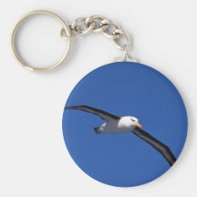 Albatros Noir-Browed en vol Porte-clef