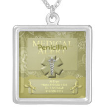 alerte médicale de ☤Custom Pendentif Personnalisé