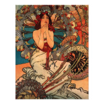 Alfons Mucha Monaco Monte Carlo Cartons D'invitation Personnalisés