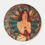 Alfons Mucha Monaco Monte Carlo Magnets Pour Réfrigérateur