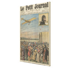 Alfred Leblanc arrivant dans Issy-les-Moulineaux Toiles Tendues
