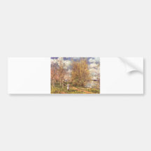 Alfred Sisley meurent kleinen Wiesen im Frühling 1 Adhésifs Pour Voiture