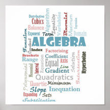 Algebra_Display Affiche