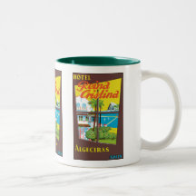 ~ Algésiras de Cristina de reina d'hôtel Mugs À Café