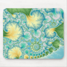 Algues - fractale tapis de souris