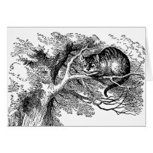 Alice au pays des merveilles ; Chat de Cheshire av Carte