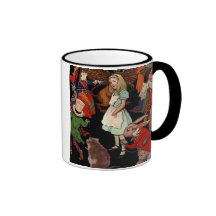 Alice au pays des merveilles tasse à café