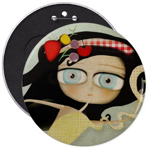 Alice dans le bouton du pays des merveilles pin's