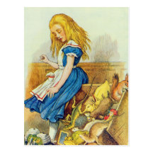 Alice dérange le Jury-Box Carte Postale