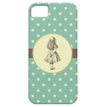 Alice en pois du pays des merveilles coque iPhone 5