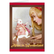 Alice et la carte blanche de lapin
