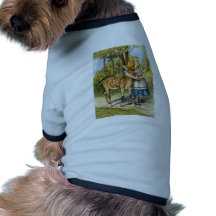 ALICE ET LA DAINE, UN CERF COMMUN, UN CERF COMMUN  TEE-SHIRTS POUR ANIMAUX DOMESTIQUES