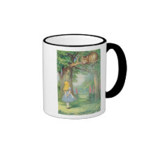 Alice et le chat de Cheshire Mug