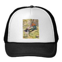 ALICE ET LE LAPIN BLANC CASQUETTES DE CAMIONNEUR