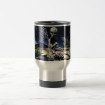 Alien dans la tasse de nature