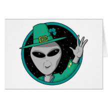 Alien de jour de Patricks de saint Carte