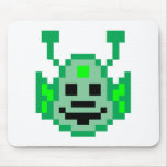 Alien de Martien de pixel Tapis De Souris