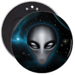 Alien de Roswell II (bouton) Pin's Avec Agrafe