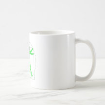 Alien de Vitruvian Tasse