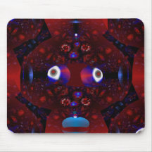 Alien d'espace Mousepad Tapis De Souris