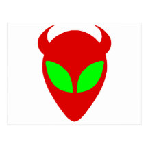 Alien mauvais cartes postales
