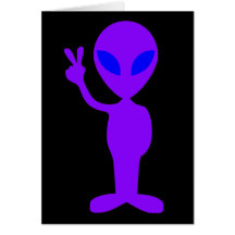 Alien pourpre cartes