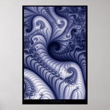 Alienskin - édition en métal poster