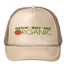 Aliment biologique casquettes