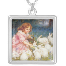 Alimentation des lapins pendentif