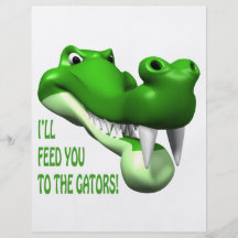 Alimentation malade vous aux alligators prospectus personnalisés