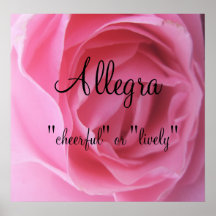 Allegra Affiches