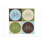 Aller à vélo d'art de bruit carte postale