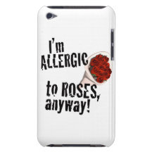 Allergique aux roses anti Vday Étui iPod Touch