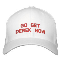 Allez obtiennent le chapeau de Derek maintenant Casquettes Brodées