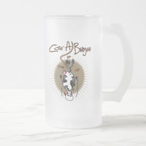 Allez pour lui ! Tasse en verre givré