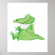 alligator affamé affamé posters