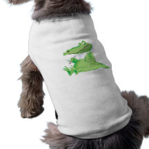 alligator affamé affamé manteaux pour animaux domestiques