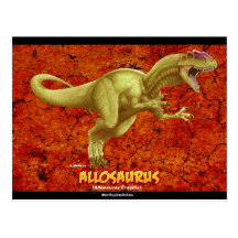 Allosaurus Cartes Postales