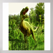 Allosaurus du Nouveau Mexique Affiche