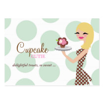 Allumeur blond de Brown d'Aqua de Cutie de petit g cartes de visite